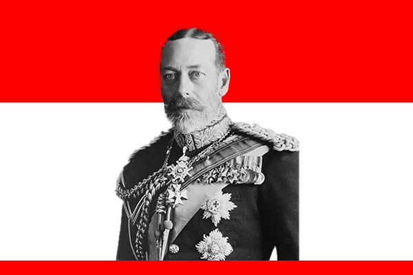King of Canada George V