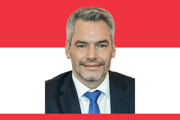 Karl Prim Karl Nehammer | Prime Ministers of Austria | All Worlds Presidents