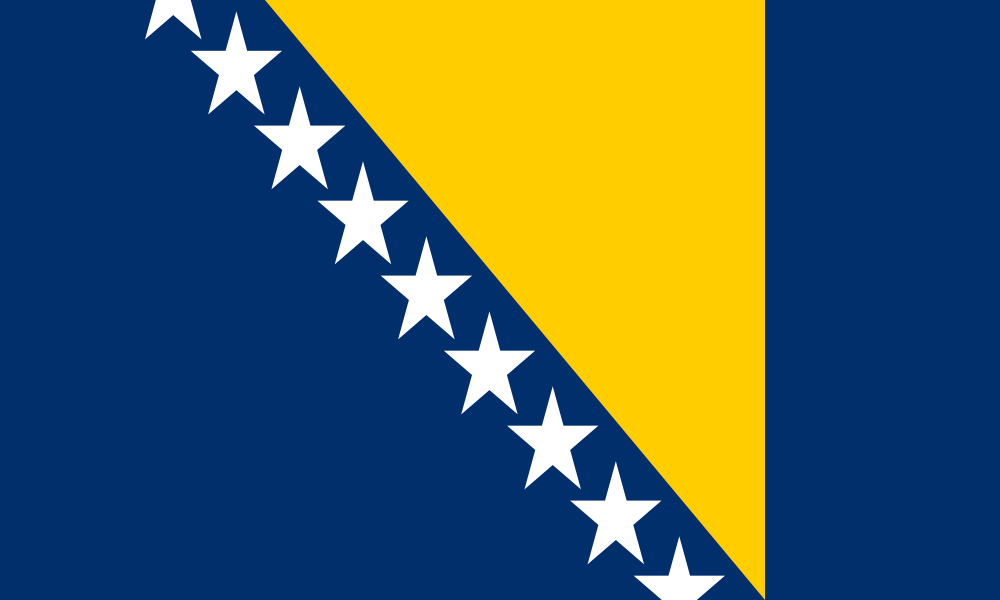 Bosnia and Herzegovina Flag